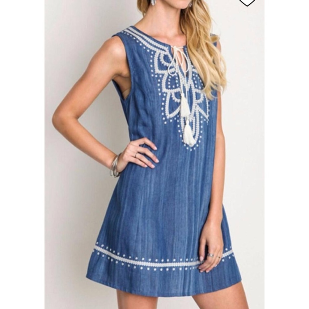 Umgee Chambray Dress